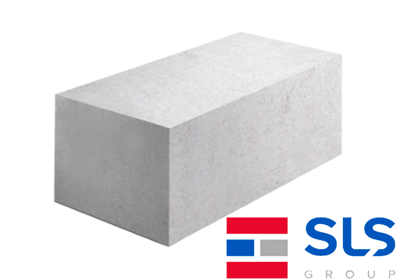 Газобетон Белорусский SLS D500 ровные грани 625х400х250 мм